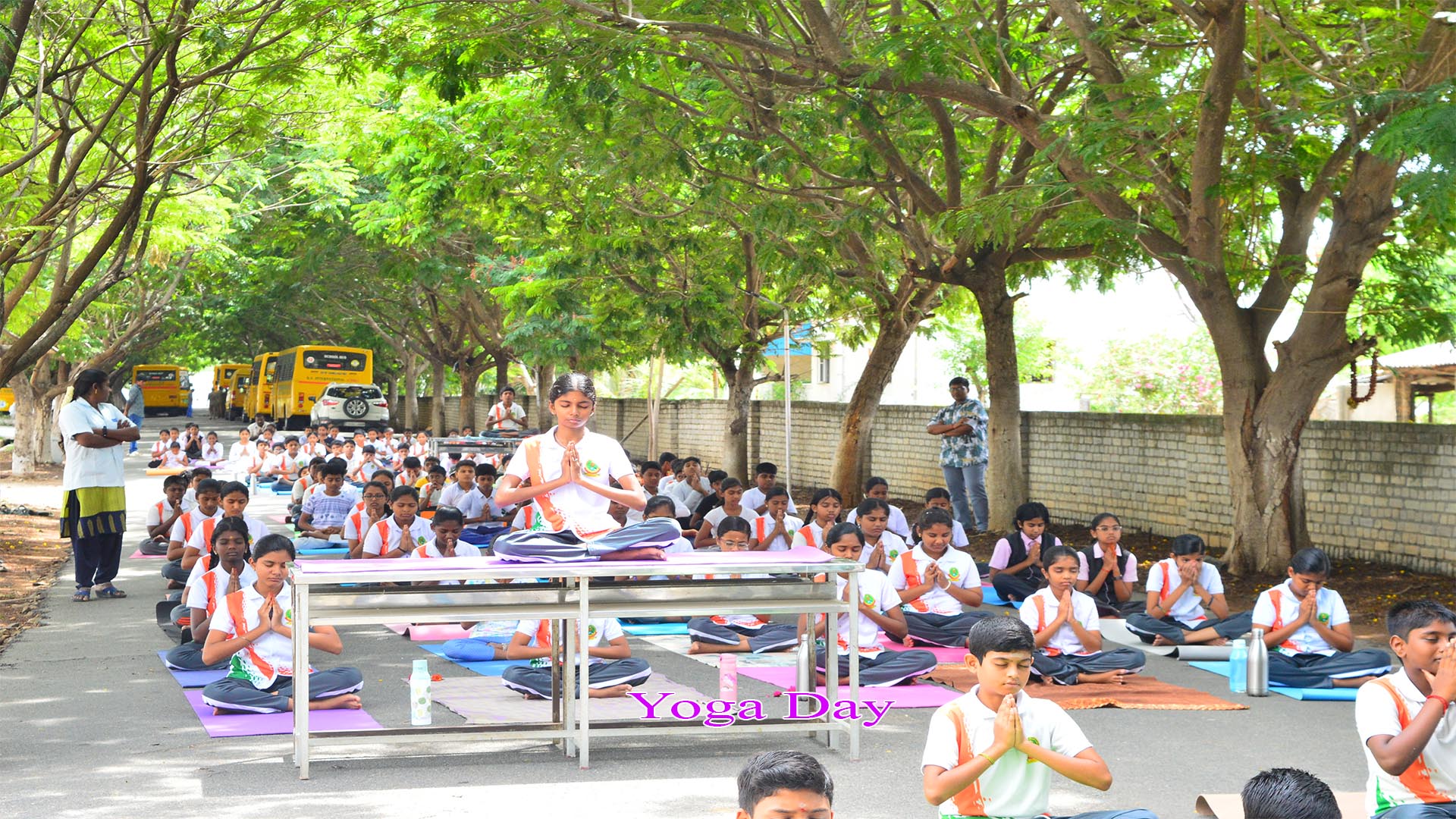 Yoga Day at Best School in Erode